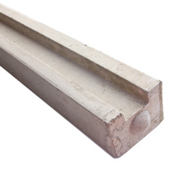 CONCRETE SLOTTED POST END WET CAST 1.75M (5FT9IN) PSTE1750 SUBJECT TO HAIRLINE CRACKS