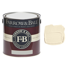 FARROW & BALL PAINT 2.5L ESTATE EMULSION LIME WHITE NO. 1